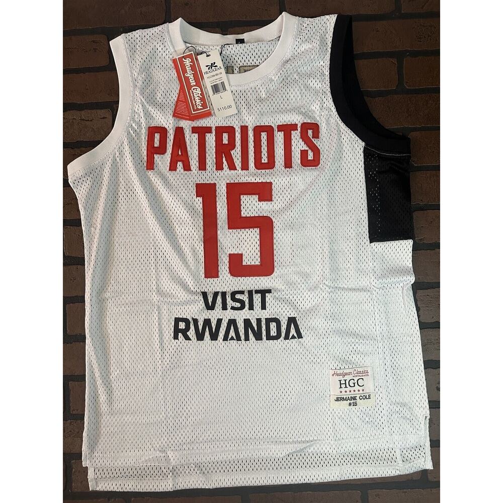 J COLE- Rwanda Headgear Classics Basketball Jersey ~Never Worn~ L‎